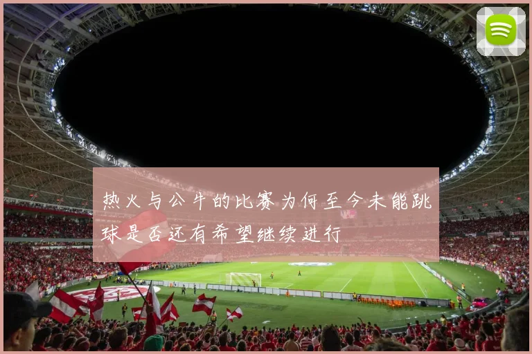 热火与公牛的比赛为何至今未能跳球是否还有希望继续进行